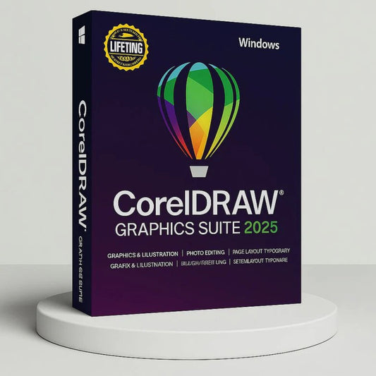 CorelDRAW Graphics Suite 2025 / Lifetime Original License